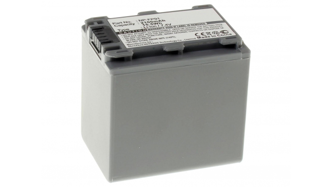 Аккумуляторные батареи для фотоаппаратов и видеокамер Sony DCR-DVD905EЕмкость (mAh): 2100. Напряжение (V): 7,4