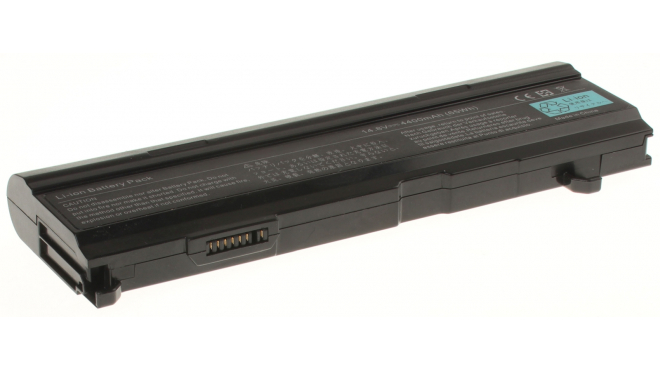 Аккумуляторная батарея для ноутбука Toshiba Satellite M45-S165X. Артикул 11-1420.Емкость (mAh): 4400. Напряжение (V): 14,4