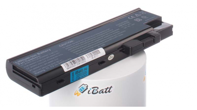 Аккумуляторная батарея для ноутбука Acer TravelMate 5623WLMi. Артикул iB-A111.Емкость (mAh): 4400. Напряжение (V): 11,1