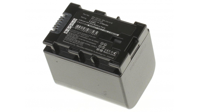 Аккумуляторные батареи для фотоаппаратов и видеокамер JVC GZ-MG760Емкость (mAh): 2700. Напряжение (V): 3,7