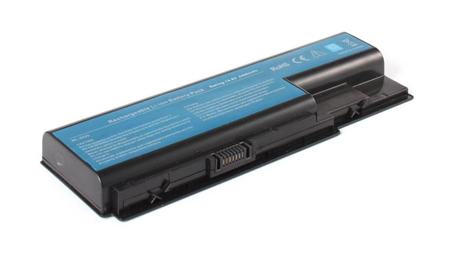 Аккумуляторная батарея для ноутбука Acer Aspire 6530G-743G32MN. Артикул 11-1142.Емкость (mAh): 4400. Напряжение (V): 14,8