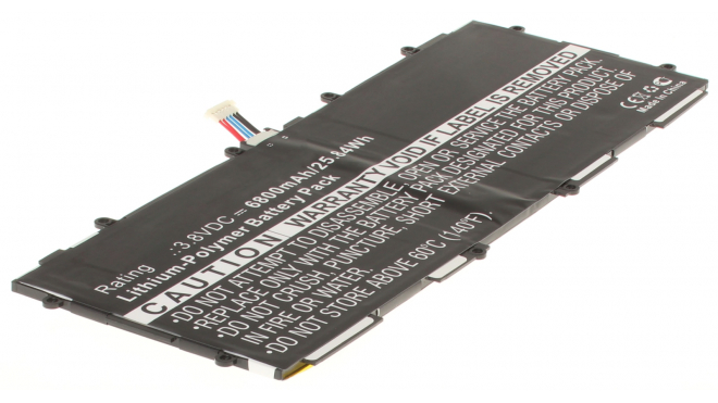 Аккумуляторная батарея для ноутбука Samsung Galaxy Tab 3 10.1 P5200 16GB Brown. Артикул iB-A1285.Емкость (mAh): 6800. Напряжение (V): 3,8