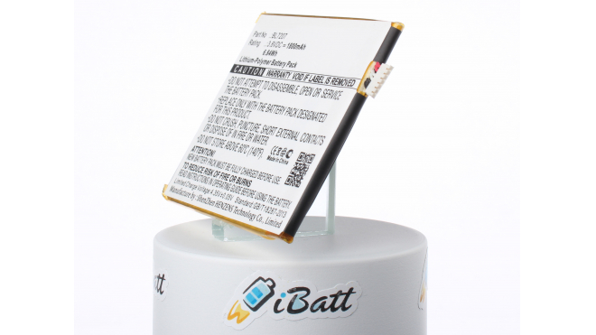 Аккумуляторная батарея iBatt iB-M1767 для телефонов, смартфонов FlyЕмкость (mAh): 1800. Напряжение (V): 3,8