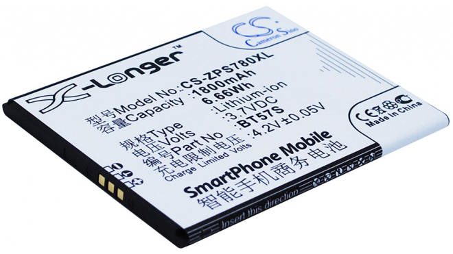 Аккумуляторная батарея iBatt iB-M969 для телефонов, смартфонов ZopoЕмкость (mAh): 1800. Напряжение (V): 3,7