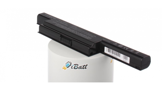 Аккумуляторная батарея iBatt iB-A653 для ноутбука AsusЕмкость (mAh): 4400. Напряжение (V): 10,8