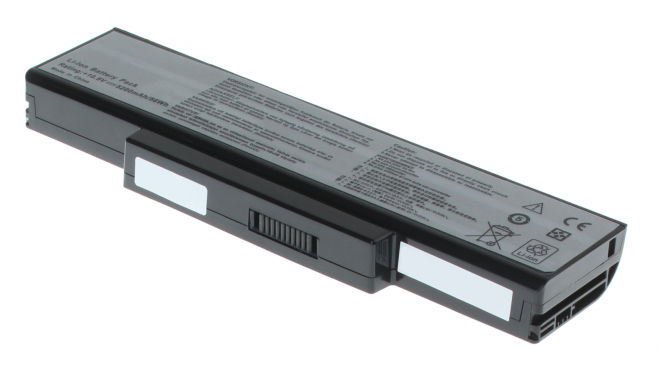 Аккумуляторная батарея для ноутбука Asus K73SM (Dual Core). Артикул iB-A158H.Емкость (mAh): 5200. Напряжение (V): 10,8