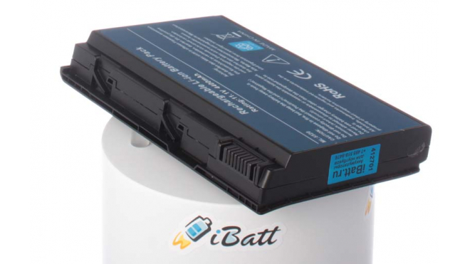 Аккумуляторная батарея TM00742 для ноутбуков Acer. Артикул iB-A133.Емкость (mAh): 4400. Напряжение (V): 11,1