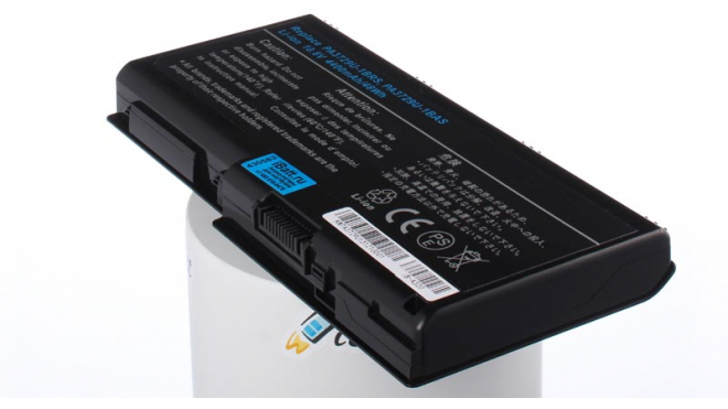 Аккумуляторная батарея для ноутбука Toshiba Satellite P500-1FX. Артикул iB-A320.Емкость (mAh): 4400. Напряжение (V): 10,8