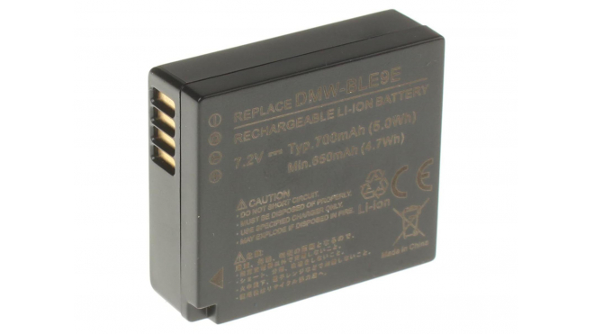 Аккумуляторные батареи для фотоаппаратов и видеокамер Panasonic Lumix DMC-GF3KTЕмкость (mAh): 750. Напряжение (V): 7,4