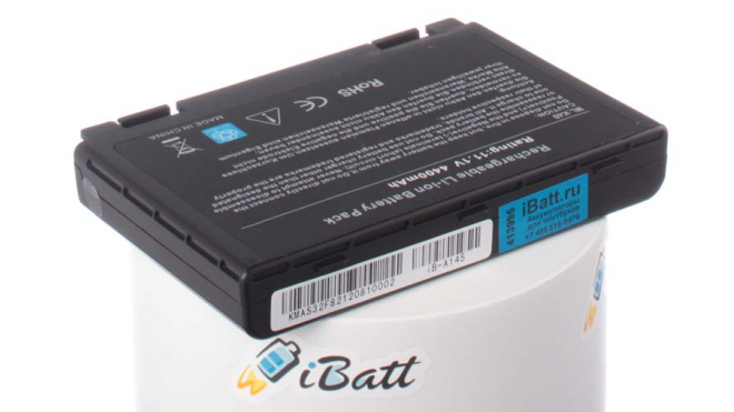 Аккумуляторная батарея для ноутбука Asus X8AAB. Артикул iB-A145.Емкость (mAh): 4400. Напряжение (V): 11,1