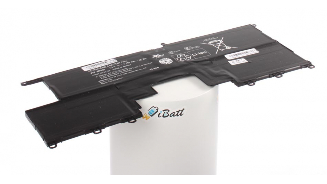 Аккумуляторная батарея для ноутбука Sony VAIO SVP1321D4E (Pro 13). Артикул iB-A971.Емкость (mAh): 4740. Напряжение (V): 7,5