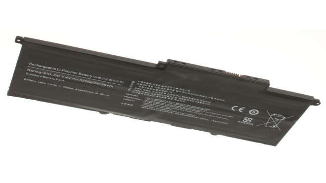 Аккумуляторная батарея для ноутбука Samsung 900X3F-K01. Артикул 11-1631.Емкость (mAh): 4400. Напряжение (V): 7,4