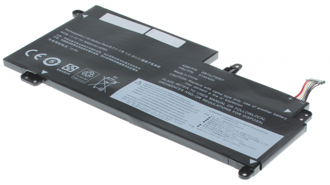 Аккумуляторная батарея 01AV401 для ноутбуков Lenovo. Артикул 11-11512.Емкость (mAh): 3700. Напряжение (V): 11,4