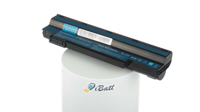 Аккумуляторная батарея iBatt iB-A141H для ноутбука eMachinesЕмкость (mAh): 5200. Напряжение (V): 10,8