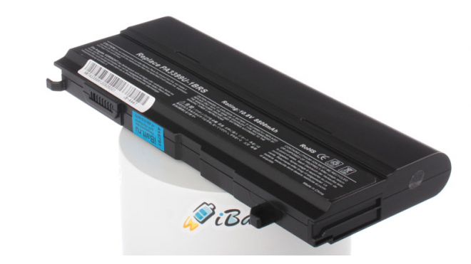 Аккумуляторная батарея для ноутбука Toshiba Satellite A100-992. Артикул iB-A447.Емкость (mAh): 8800. Напряжение (V): 10,8