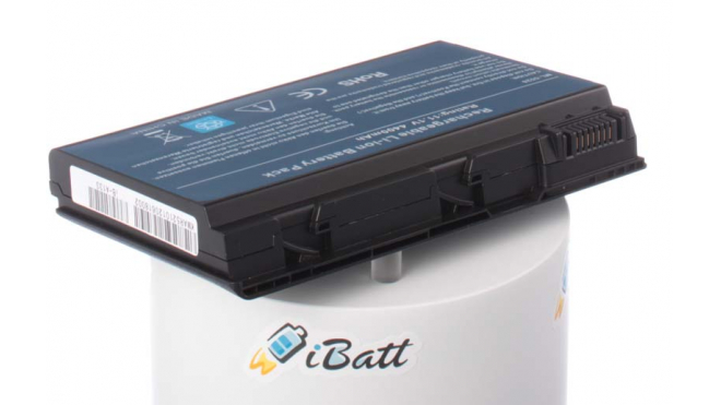 Аккумуляторная батарея LC.BTP00.006 для ноутбуков Acer. Артикул iB-A133.Емкость (mAh): 4400. Напряжение (V): 11,1