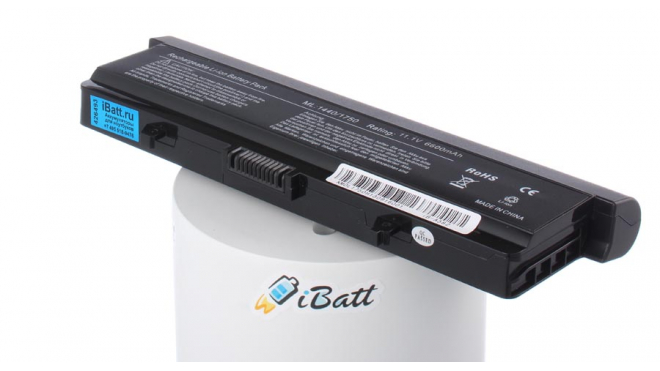Аккумуляторная батарея RN873 для ноутбуков Dell. Артикул iB-A582.Емкость (mAh): 6600. Напряжение (V): 11,1