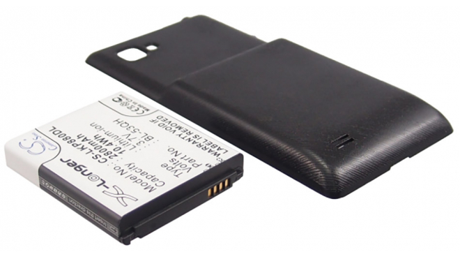 Аккумуляторная батарея BL-53QH для телефонов, смартфонов LG. Артикул iB-M458.Емкость (mAh): 2800. Напряжение (V): 3,7
