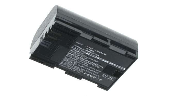 Аккумуляторная батарея LP-E6 для фотоаппаратов и видеокамер Canon. Артикул iB-F474.Емкость (mAh): 2000. Напряжение (V): 7,4