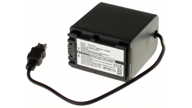 Аккумуляторные батареи для фотоаппаратов и видеокамер Sony HDR-CX370VЕмкость (mAh): 1950. Напряжение (V): 7,4