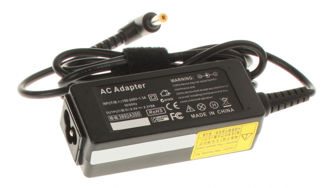 Блок питания (адаптер питания) для ноутбука Asus Eee PC 8G (701). Артикул 22-113. Напряжение (V): 9,5