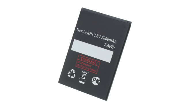 Аккумуляторная батарея iBatt iB-M1768 для телефонов, смартфонов FlyЕмкость (mAh): 1800. Напряжение (V): 3,7