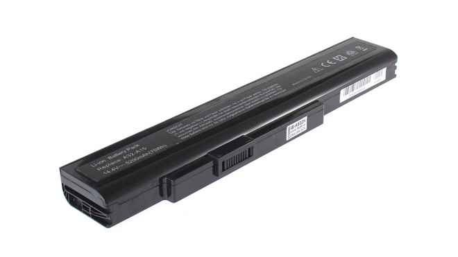 Аккумуляторная батарея A41-A15 для ноутбуков DNS. Артикул iB-A832H.Емкость (mAh): 5200. Напряжение (V): 14,8