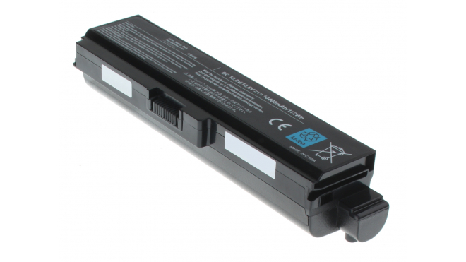 Аккумуляторная батарея iBatt iB-A499H для ноутбука ToshibaЕмкость (mAh): 10400. Напряжение (V): 10,8
