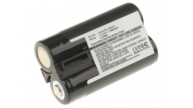 Аккумуляторные батареи для фотоаппаратов и видеокамер Kodak EasyShare C330Емкость (mAh): 1800. Напряжение (V): 2,4