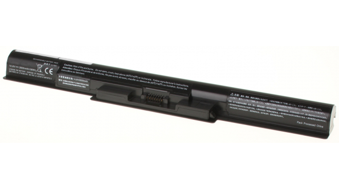 Аккумуляторная батарея для ноутбука Sony VAIO Fit E SVF1521Z1R. Артикул iB-A868H.Емкость (mAh): 2600. Напряжение (V): 14,8