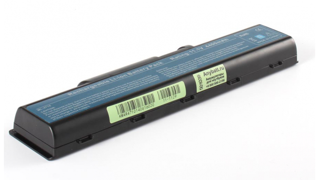 Аккумуляторная батарея для ноутбука Acer Aspire 5738PZG. Артикул 11-1129.Емкость (mAh): 4400. Напряжение (V): 11,1