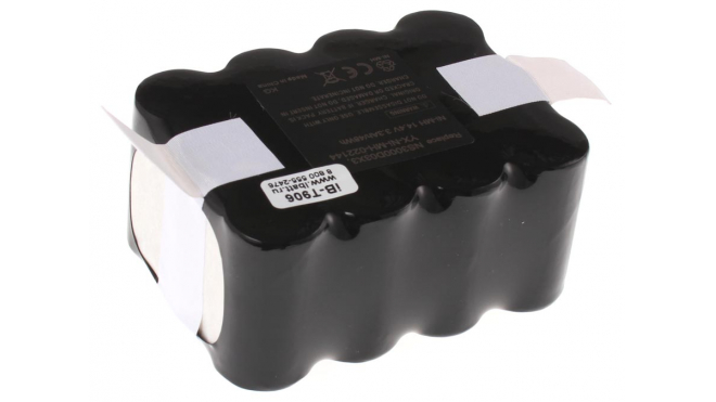 Аккумуляторная батарея для пылесоса Zeco V700. Артикул iB-T906.Емкость (mAh): 3500. Напряжение (V): 14,4
