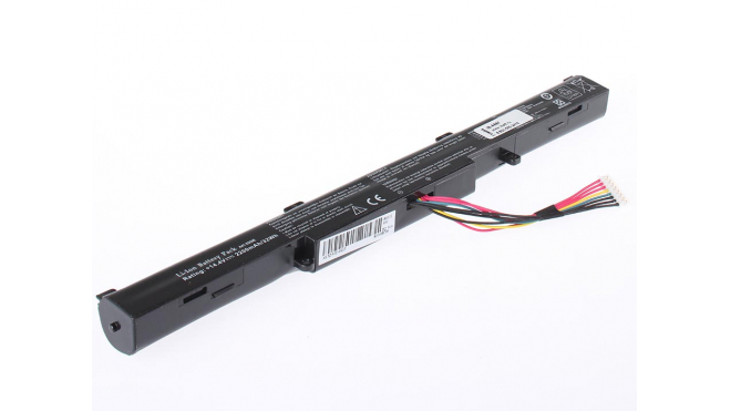 Аккумуляторная батарея для ноутбука Asus X751LAV. Артикул iB-A667.Емкость (mAh): 2200. Напряжение (V): 14,4