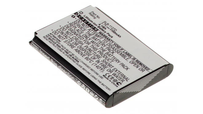 Аккумуляторная батарея iBatt iB-F260 для фотокамер и видеокамер SamsungЕмкость (mAh): 1100. Напряжение (V): 3,7
