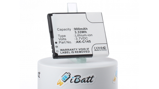 Аккумуляторная батарея iBatt iB-M2916 для телефонов, смартфонов WINNERЕмкость (mAh): 900. Напряжение (V): 3,7