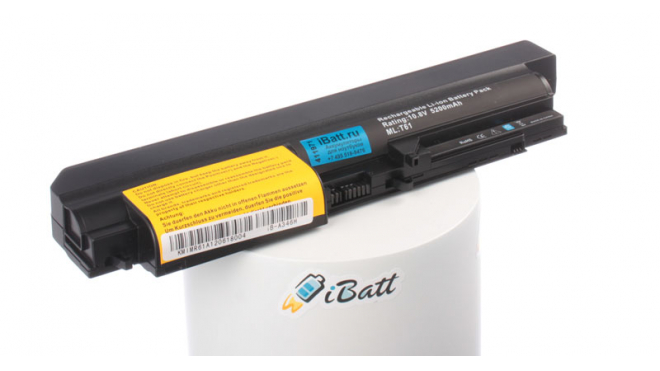 Аккумуляторная батарея iBatt iB-A346H для ноутбука IBM-LenovoЕмкость (mAh): 5200. Напряжение (V): 11,1