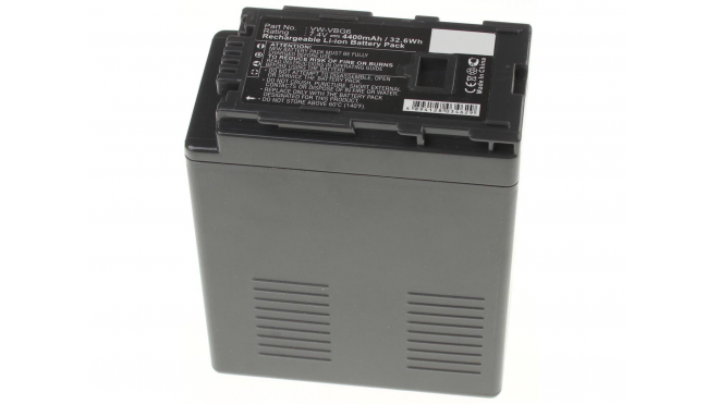 Аккумуляторные батареи для фотоаппаратов и видеокамер Panasonic NV-GS98GKЕмкость (mAh): 4400. Напряжение (V): 7,4