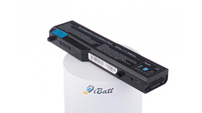 Аккумуляторная батарея iBatt iB-A506H для ноутбука DellЕмкость (mAh): 5200. Напряжение (V): 11,1