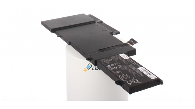 Аккумуляторная батарея для ноутбука Asus U500VZ Zenbook. Артикул iB-A670.Емкость (mAh): 4750. Напряжение (V): 14,8
