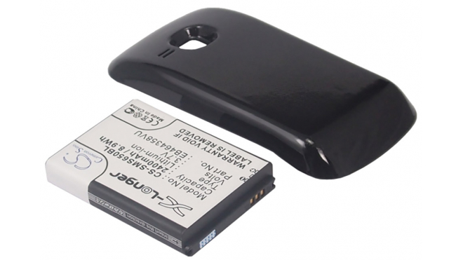 Аккумуляторная батарея iBatt iB-M2671 для телефонов, смартфонов SamsungЕмкость (mAh): 2400. Напряжение (V): 3,7
