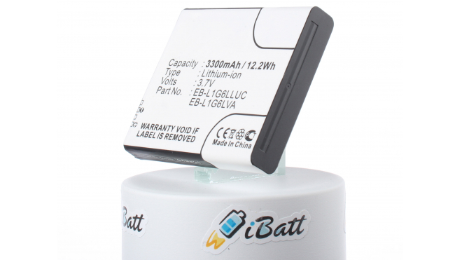 Аккумуляторная батарея iBatt iB-M428 для телефонов, смартфонов SamsungЕмкость (mAh): 3300. Напряжение (V): 3,7
