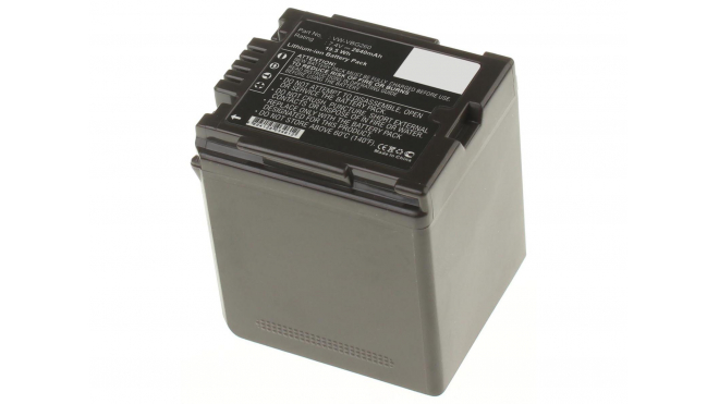 Аккумуляторная батарея VW-VBG260GK для фотоаппаратов и видеокамер Panasonic. Артикул iB-F321.Емкость (mAh): 2640. Напряжение (V): 7,4