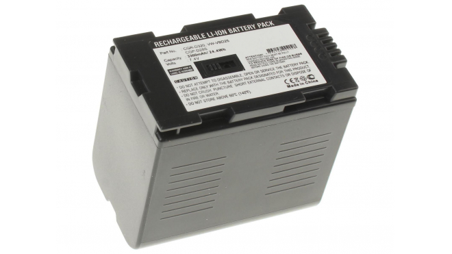 Аккумуляторная батарея CGR-D220A для фотоаппаратов и видеокамер Panasonic. Артикул iB-F316.Емкость (mAh): 3300. Напряжение (V): 7,4