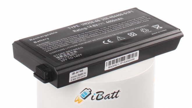 Аккумуляторная батарея DSO032226-00 для ноутбуков Uniwill. Артикул iB-A746.Емкость (mAh): 4400. Напряжение (V): 14,8