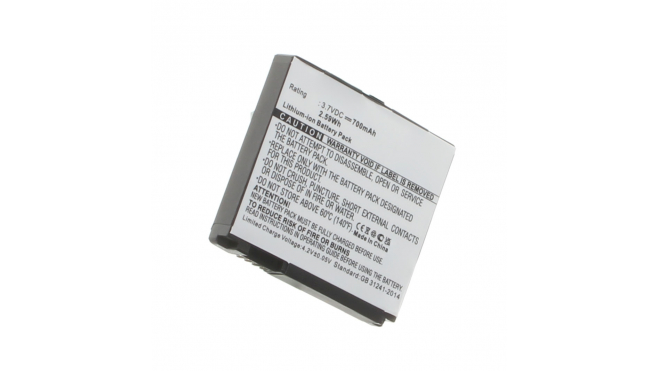 Аккумуляторная батарея для телефона, смартфона Motorola A1800. Артикул iB-M359.Емкость (mAh): 880. Напряжение (V): 3,7