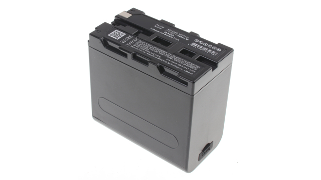 Аккумуляторные батареи для фотоаппаратов и видеокамер Sony DCR-TR8000EЕмкость (mAh): 6600. Напряжение (V): 7,4