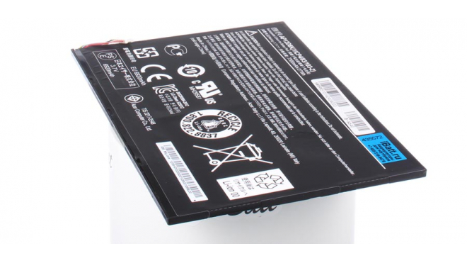 Аккумуляторная батарея для ноутбука Acer Iconia Tab A3-A10 32Gb. Артикул iB-A640.Емкость (mAh): 7300. Напряжение (V): 3,7