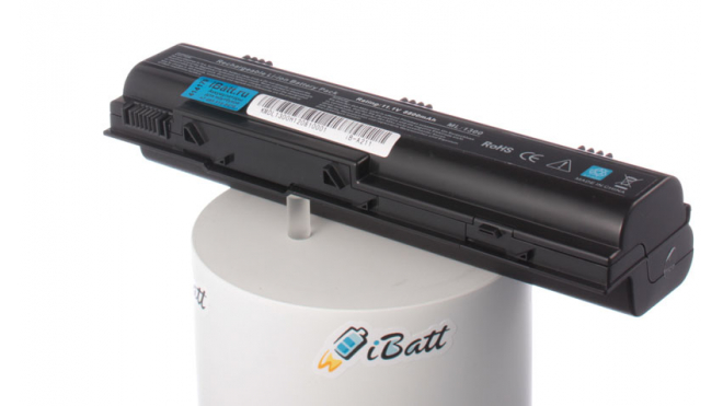 Аккумуляторная батарея для ноутбука Dell Inspiron B130. Артикул iB-A211.Емкость (mAh): 8800. Напряжение (V): 11,1