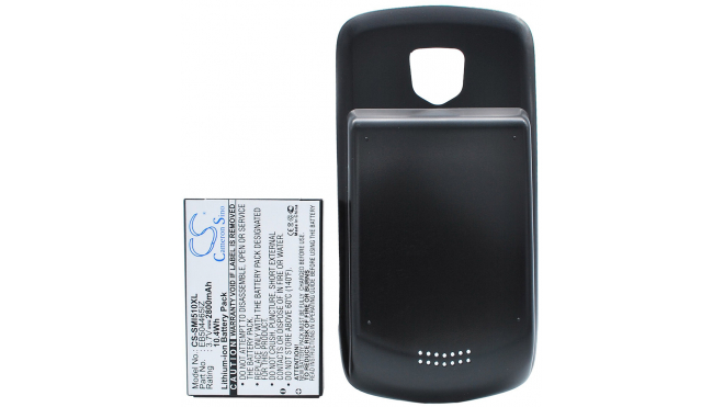 Аккумуляторная батарея для телефона, смартфона Samsung SCH-i510. Артикул iB-M2681.Емкость (mAh): 2800. Напряжение (V): 3,7