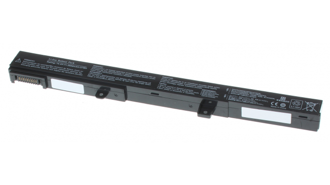 Аккумуляторная батарея для ноутбука Asus R551CA. Артикул iB-A915H.Емкость (mAh): 2600. Напряжение (V): 14,4